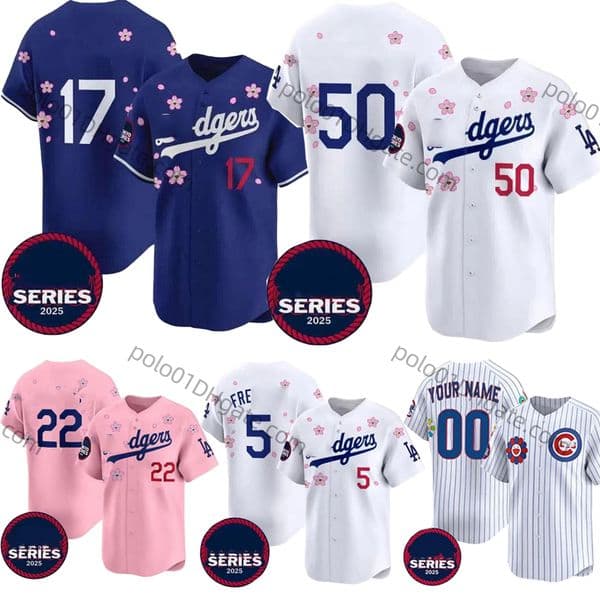 Yoshinobu Yamamoto jersey Shohei Ohtani dodgers jersey Betts tokyo series Cubs murakami Jersey Shota Imanaga Seiya Suzuki Baseball Jerseys 2025 tokyo series