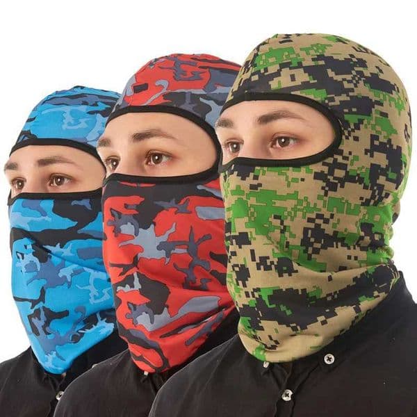 Camouflage Balaclava Full Face Cycling Mask Quick Dry Outdoor Road Bike Helmet Scarves Liner Caps MTB Cycling UV Protection Cap XJ250620