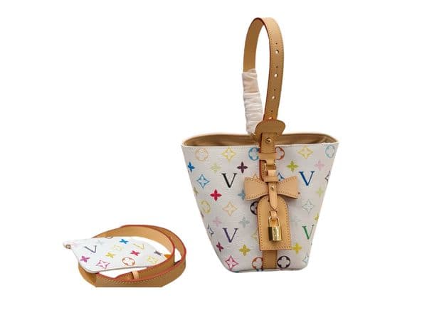 Top Designer Liv Pochette Shoulder Bag Women Leather Denim Cross Body Bag Bags Luxury Brand Clutch Tote Purse Brown Flower Handbag