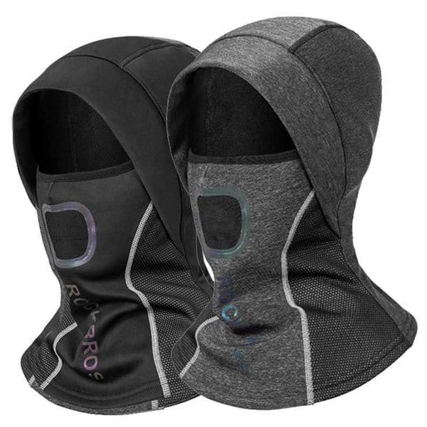 ROCKBROS Winter Cycling Face Mask Fleece Thermal Windproof Cycling Cap Balaclava Ski Fishing Skating Hat Snowboard Training Mask XJ250620