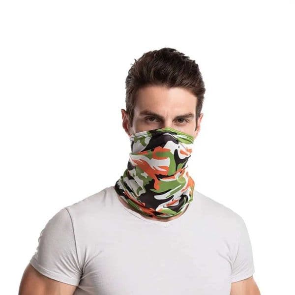 Anti-UV Mask Riding Mask Printed Scarf Neck Sun Protection Climbing Hiking Scarf Multicolors Motorcycle Turban XJ250620