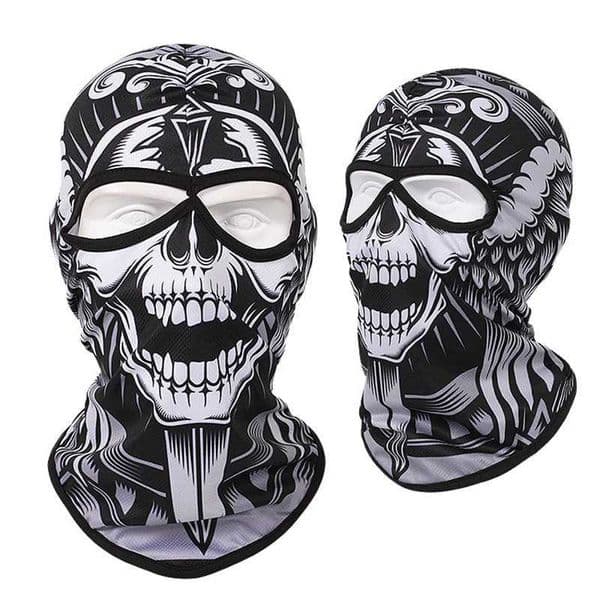 Ski Mask 2 Hole Windproof Balaclava Skull Full Face Mask Men Women Head Neck Warmer Face Cover Motorcycle Cycling Biker Hood CapXJ250620