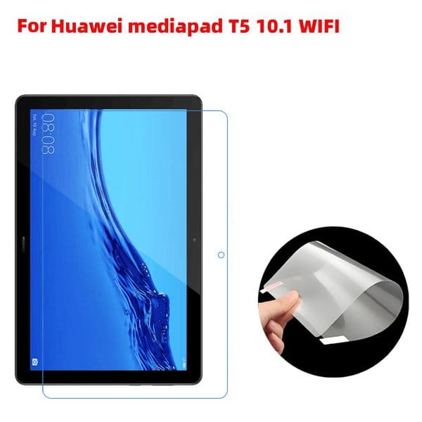 Soft Clear/matte Anti-glare Plastic PET film tablet pc screen protector Guard for Huawei mediapad T5 10.1 WIFI 3pcs/lot