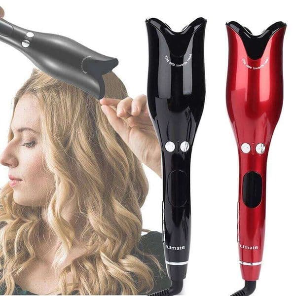 Auto Curling Iron Ceramic Rotating Air Spin Wand Styler Curl hine Magic Automatic Hair Curler