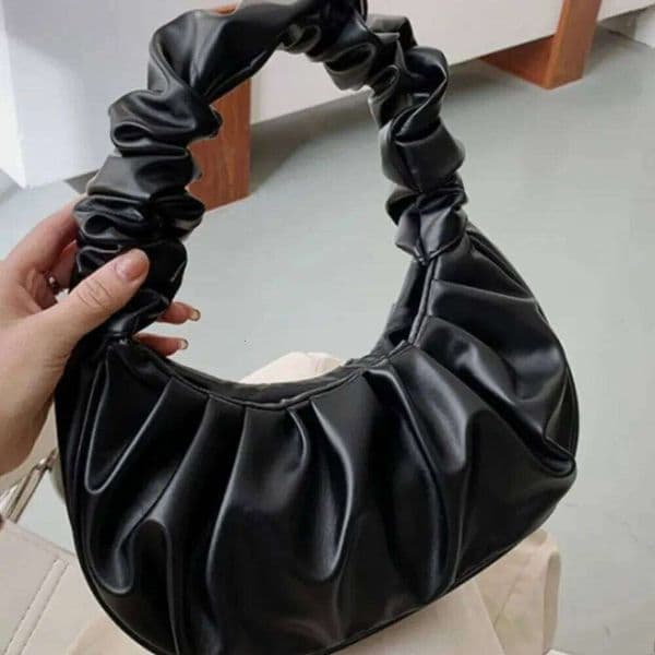 Hot Selling Fashion Pleated Handlebags For Women PU Cloud Leisure Armpit Bag Shopping Shoulder Dumpling Handbag Female Hand Bags Designer Bags