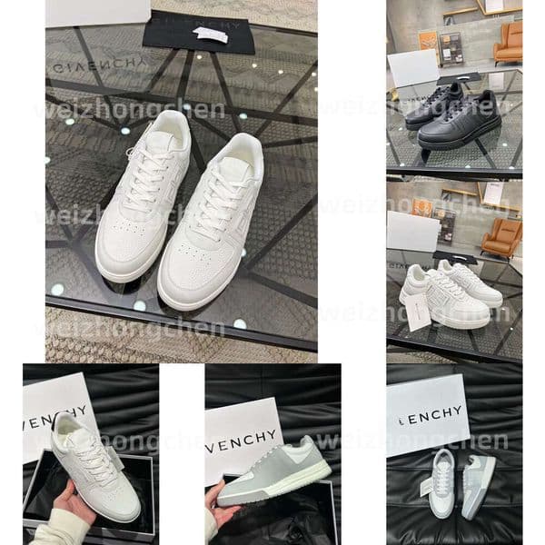 Free shippingLight Luxury Men's Trendy Brand Sneakers Versatile Thick-Soled Genuine Leather Fashion Casual Breathable White Sports Shoes