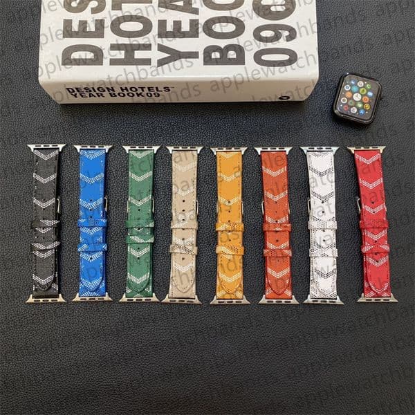 Strap Designer Apple Watch Band For Apple Watch Series 10 ultra 9 8 5 4 6 7 SE Bands 49mm 38mm 40mm 41mm 44MM 45mm 42mm 46MM Band Fashion Leather ap Strap Wristband Bracelet