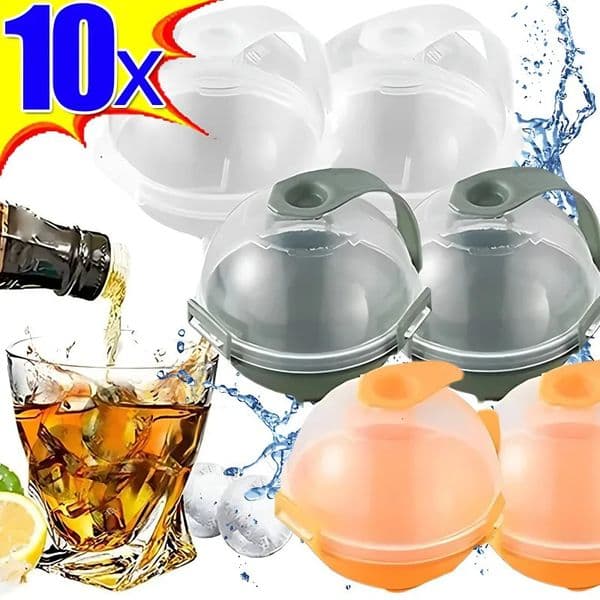 Wholesale Round Ice Hockey Mold Bar Party Kitchen Whisky Cocktail Ball Making Food Grade Household Cream Maker Tool 250623BJ