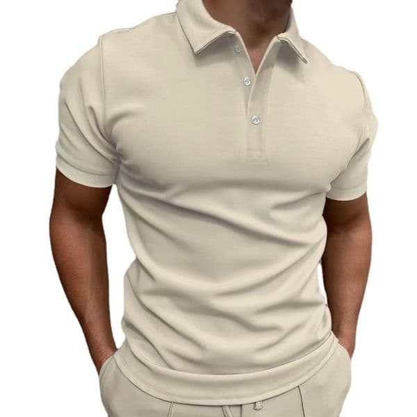 Mens designer t shirt Men's Polo shirt fashionable short-sleeved T-shirt loose button-down top European size: S-3XL