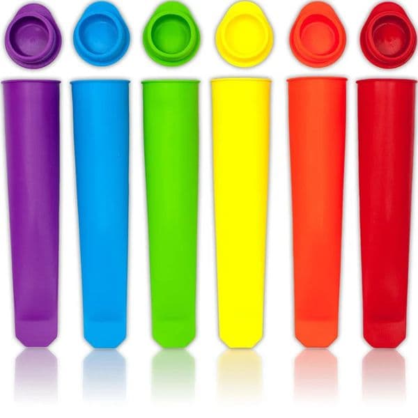 5pclot Summer Popsicle Maker Lolly Mould Kitchen DIY Random Color FoodGrade Silicone Frozen Ice Cream Pop Mold 250623