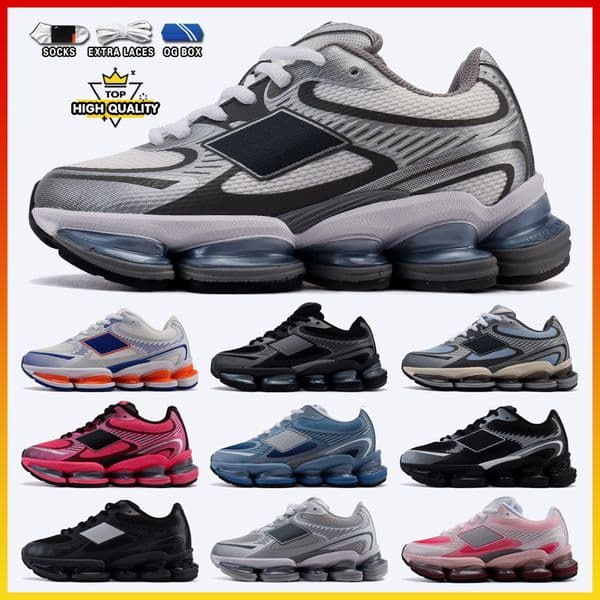 Designer Abzorb 2000 Shoes Men Women Thick-Soled Eetro Casual Running Shoes Suede Grey Black Blue Red Pink 2000s Trainers Sports Jogging Shoes Outdoor Sneakers 36-45