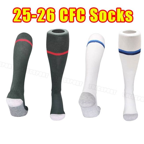 Chelsae Sports Socks CFC 2025 2026 sWin WeAr PULISIC ZIYECH HAVERTZ KANTE WERNER ABRAHAM CHILWELL MOUNT JORGINHO football shirt Adult Kids child 25 26