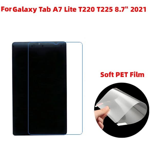 Soft Clear Transparent /matte Anti-glare Plastic PET film tablet pc screen protector Guard for Samsung Galaxy Tab A7 Lite T220 T225 8.7 3pcs/lot
