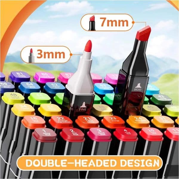 288 Color DoubleEndedA rtistP aintingM arkera M ustHavefo rPa intingEn thusiastsTh ereAr e24 Co lors60 Co dMu ltipleMa rkerPe nsAv ailab 250617