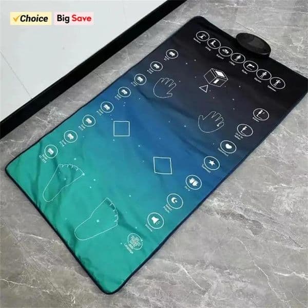 STOCK 2026 New Party Decoration 135X75cm Electronic Interactive Music Worship Blanket Praying Rug For Travel Home Mats Supplies Adult Free Shipping Shipping