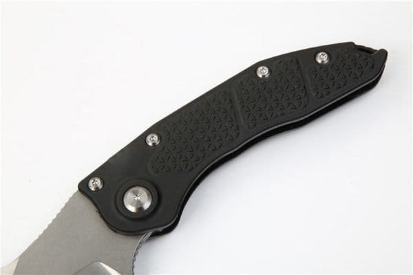 Top Quality Cheap Stitch I Tactical Folding Knife D2 Stone Wash knife Blade GRN Handle Outdoor EDC Pocket Knives