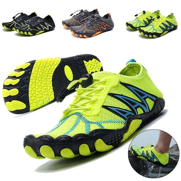 Men Water Shoes Women Beach Barefoot Aqua Shoes Quick Dry Swimming Wading Sports Sneakers Upstream Boating Fishing Surf Sneakers 250624