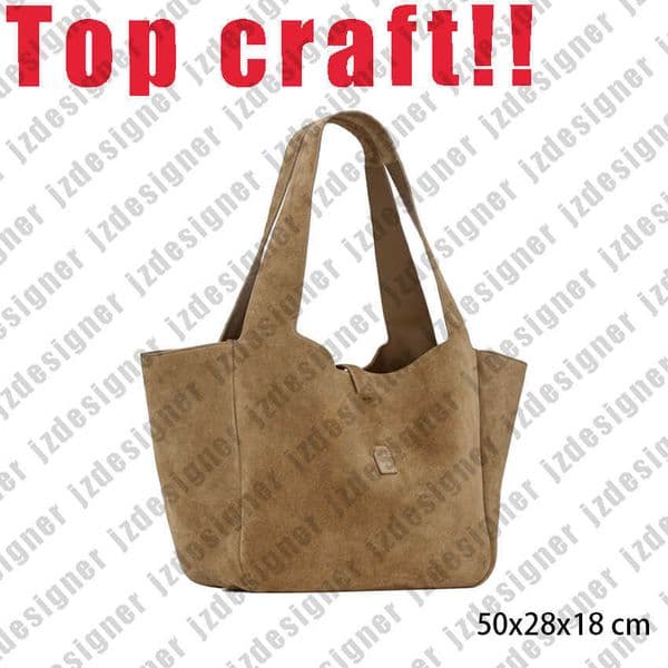 Top Craft Real Leather Luxury Hobo Bag Designer Shoulder Bag Tote Bag Crossbody Travel Bag Totes Pochette Baggage Bag Deerskin Women Men Handbags Wallet Purse 763435