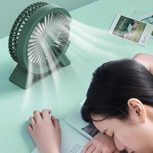 Electric Mini Fan Portable Cooling for Laptops Silent Usb Fan for Home Office outdoor Desktop Cooler Camping Air Mini Appliances M250626