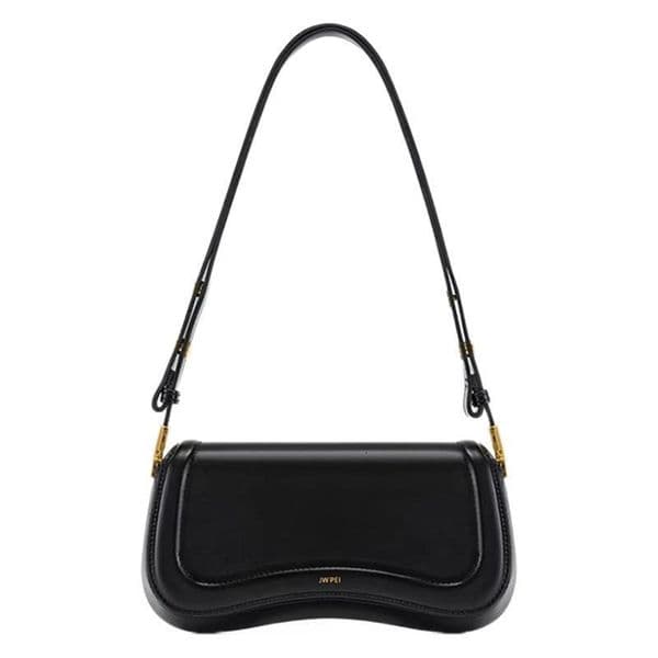 JW PEI Pudding Bag JOY Niche Bag Womens Shoulder Bag Black Underarm Commuter Bag 1C568
