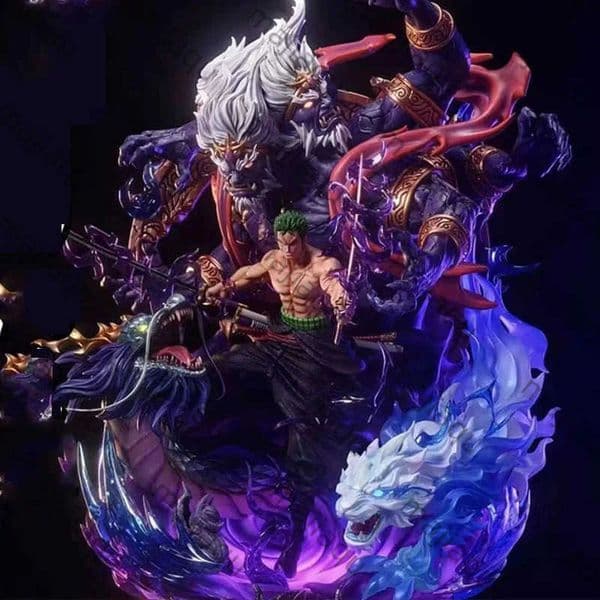 New Anime One Piece GK Action Figure Roronoa Zoro Figurine PVC Statue Model Charm Toys Gift for Girls Boys Collections H250627 C260309