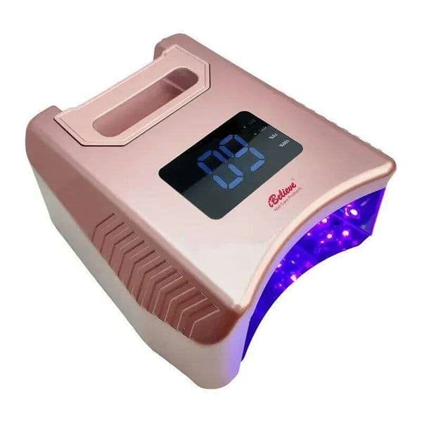 Cordless Lamp, 1 Piece, Professional Phototherapy Dryer, 52 LED Beads, Nail Glue Light For Manicure, Salon