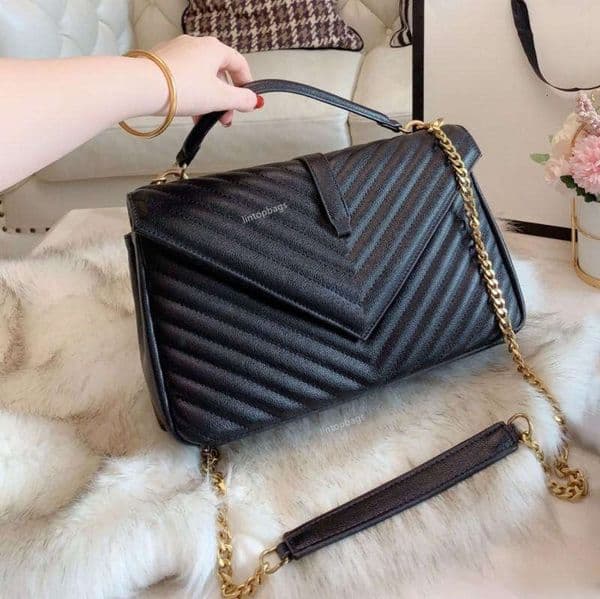women fashion saddle shoulder clutch bags casual lady handbag leather chains zipper & hasp messenger luxury designer bag business tote ladies cross body wallets