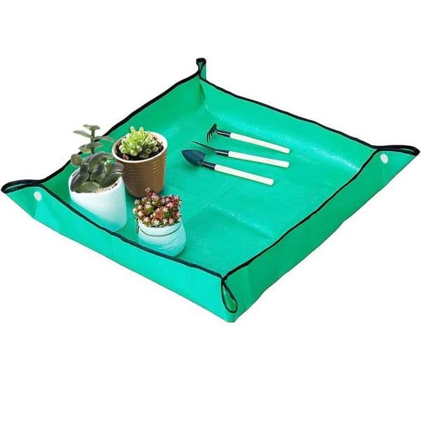 Repotting Planting Mat 50cm-100cm Gardening Potting Pad Foldable Garden Plant Flower Pot Transplanting Waterproof Mats X250627