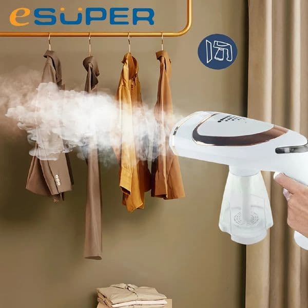 ESUPER Electric Garment Steamer for Clothing Iron Steamer for Clothes portable hanging ironing machine household 250617