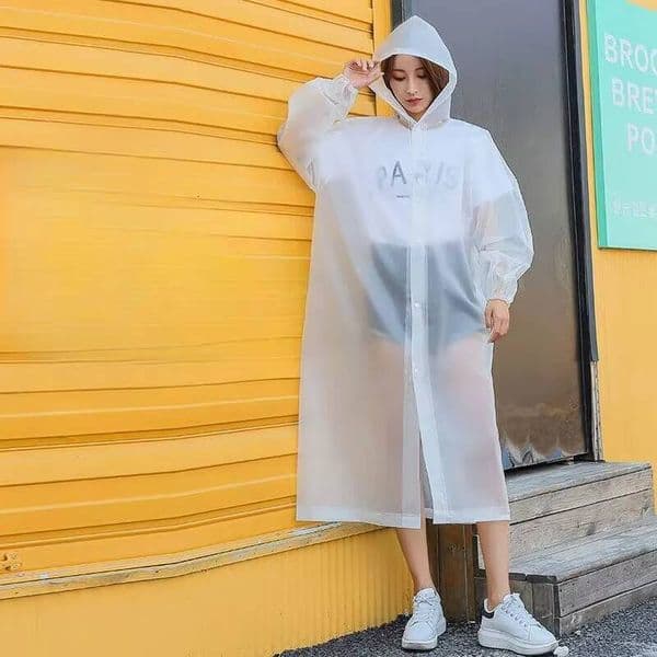 Lightweight Raincoat Adult Travel Fashion Raincoats Portable Waterproof Clothing Outdoor Reusable Poncho Rainwear