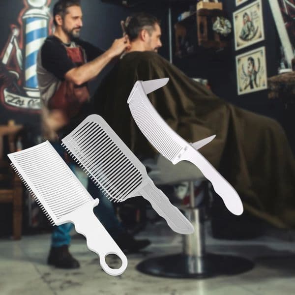 1/2/3Pcs Barber Hair Comb Fading Styling Flat Top Hair Cutting Fade Comb Men Hairdresser Fade Salon Accessories Tools 250704