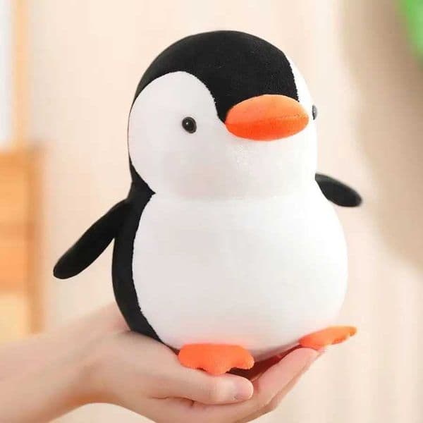 10/20/30cm Simulated Penguin Doll Stuffed Plush Toy Handmade Doll Cartoon Anime Cute Pillow Fun Childrens Birthday Gift Doll X250628
