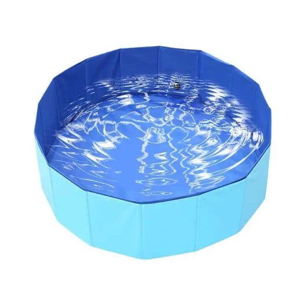 Pet Pool Foldable Kiddie Pool For Dogs Anti-Slip Bathtub Portable Bathing Tub Swimming Accessories For Summer Outdoor Backyard X250628