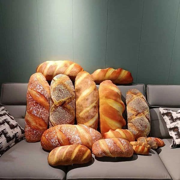 65cm Giant Pillow Simulation Kawaii Big Bread Plush Pillow Doll Soft Cute Food Cushion Toys Birthday Christmas Gift X250628