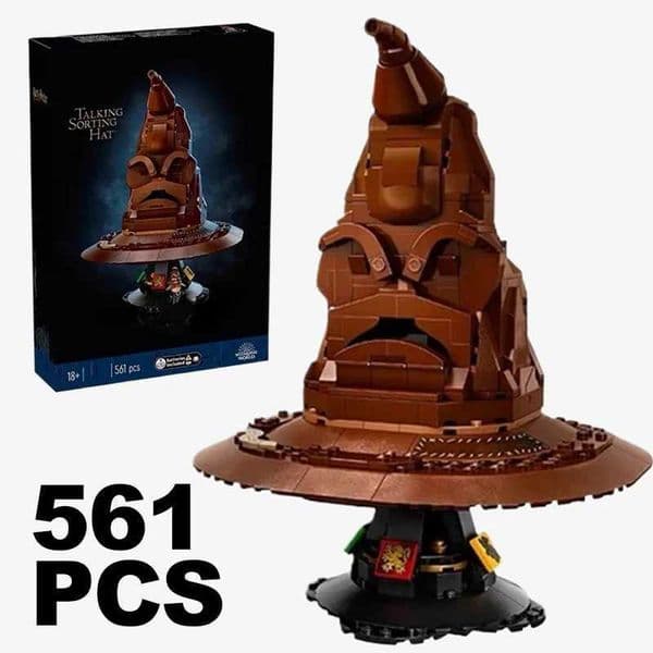 2026 New Harry Potter Sorting Hat Magic Hathigh-End Imitation Whiskey Bottle Set Of Building Blocks, A High-Quality Decorative Alcohol Bottlew251215