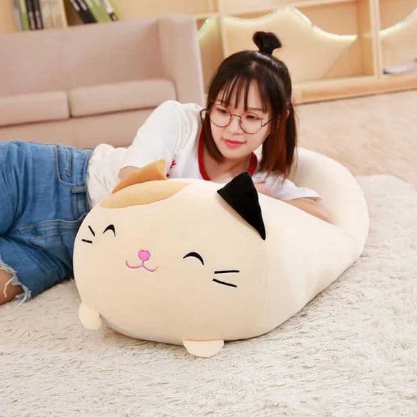 90cm Soft Animal cartoon Corner Bio Pillow Cushion Cute Dog Cat Dinosaur Pig Plush Toy Stuffed Lovely Kid Birthday Gift X250628