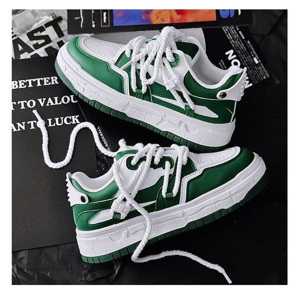 Designer Shoes Free Shipping New Men's Shoes Collection Models Low Gang Kong Style Thick Bottom Bread Shoes Canvas Shoes Star Models Beggar Shoes