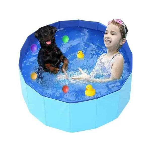 Pool For Dogs Folding Portable Dog Pool Tub Anti-Slip Bathtub Portable Bathing Tub Swimming Accessories For Summer Outdoor X250628