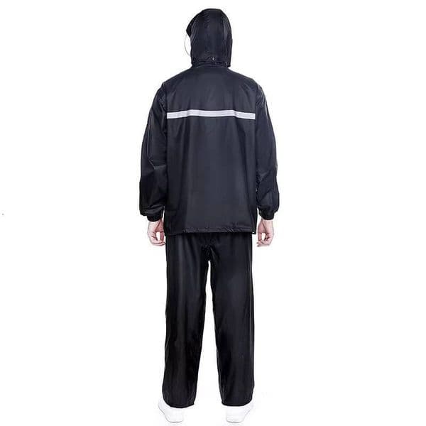 Raincoat, Rain Pants Suit Reflective Men and Women Rainproof Full Body Electric Bike Riding Raincoat