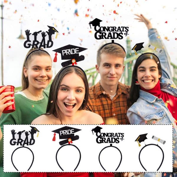 2026 new season decorative university kindergarten graduation ceremony photo props bachelors cap certificate headband designer