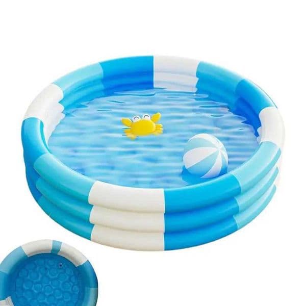 Inflatable Swimming Pool Children Pool Inflatable Thickened Swimming Pad Water Toy For Family Play Indoor Patio Backyard Camping X250628