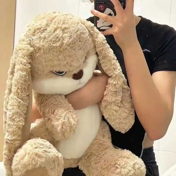 2026 New Kids Cute Animal Angry Rabbit Plush Toy Plushie Pillow Doll Kawaii Stuffed Soft Toys Model Room Decor Birthday Gifts Y250627 Toys