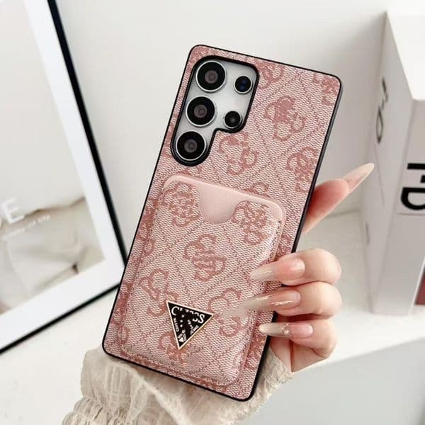 Designers Luxury Leather Mobile Phone Cases Samsung s25ultra s25plus s24ultra s24 s23 For iPhone 17promax 17 16 15promax 14 13 fashion Card Holder Pocket Case