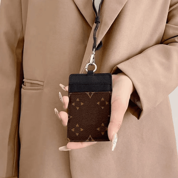 Unisex Purse Designer Mini Wallets Coin Credit Card Holder Fashion leather Purse keyrings epacket bag charm work ID lanyards protective cover 15styles