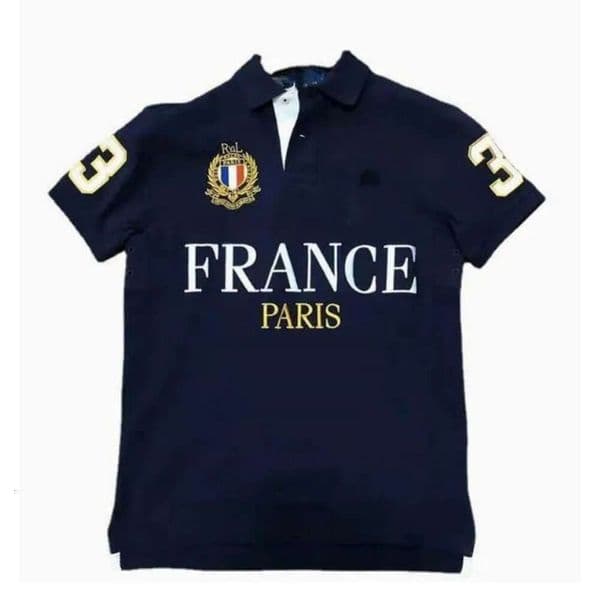 European And American Men's Polos Shirt Casual Fashion Designer T-shirts Slim Fitting Short Sleeved Embroidery Designer T-Shirt S-5Xl Wholesale