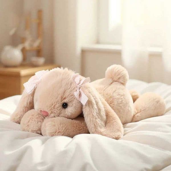 Game And 35Cm Cute Loppy Eared Doll Kaii Soft Bunny Rabbit Plush Toys Stuffed stuff low Appease Toy Kids Gifts Z260131