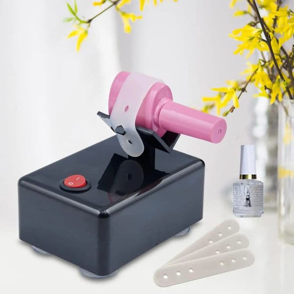 Portable Nail Polish Shaker Stirrer Powerful Vibration Bottle Shaking Machine Pigment Mixer for Gel Polish Watercolor Manicurist 250625