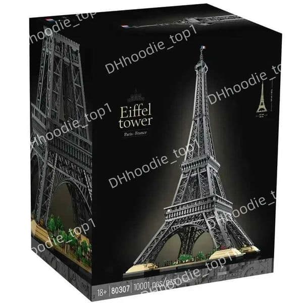 legolcks 10001pcs Architecture Series Eiffel Tower Model Building Blocks 1.5 Meters Large Building Adult Set Toy Birthday Gift T250630