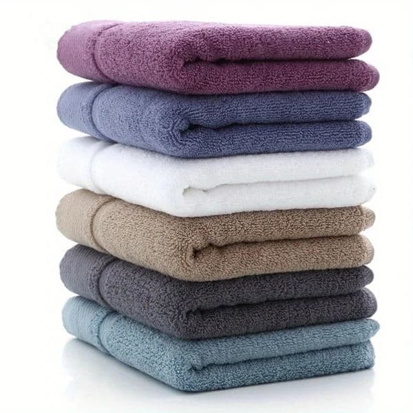 Solid Color Cotton Super Absorbent Hand Towel Face Hand Towel Thicken Soft Bathroom Hand Towels Home el Supplies 34x75cm 250628