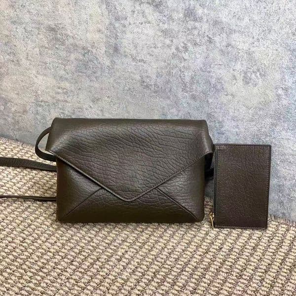 top quality Cassandre envelope bag calypso large in grained lambskin envelope bag luxury designer genuine leather chian bag